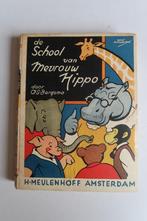 Vintage Kinderboek: De school van mevrouw Hippo, A.S.Bergsma, Verzamelen, Retro, Ophalen of Verzenden