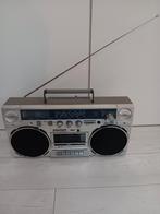 Sharp stereo radio cassette recorder GF-5757H jaren 80, Ophalen of Verzenden, Zo goed als nieuw