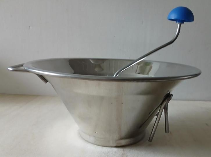 Professionele rvs passeerzeef groentezeef merk OMAC Italy, Huis en Inrichting, Keuken | Keukenbenodigdheden, Zo goed als nieuw