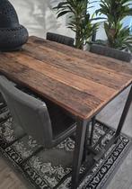 Bartafel 140 bij 90, Huis en Inrichting, Tafels | Eettafels, 100 tot 150 cm, Zo goed als nieuw, Rechthoekig, 50 tot 100 cm