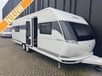 Hobby Prestige 720 WQC, Caravans en Kamperen, Caravans, Rondzit, Hobby, Schokbreker, 7 tot 8 meter