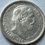 Zilveren dubbeltje 1887 topkwaliteit!, Postzegels en Munten, Munten | Nederland, Koning Willem III, Zilver, Ophalen of Verzenden