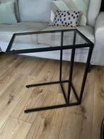 IKEA VITTSJO laptoptafel/bijzettafel, Huis en Inrichting, Minder dan 55 cm, Rond, Zo goed als nieuw, Ophalen
