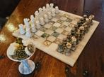 Italiaans albast schaak- dambord, Ophalen of Verzenden, Zo goed als nieuw