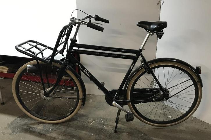 Heren stadsfiets, Union Dockland, frame 60 cm, Fietsen en Brommers, Fietsen | Heren | Herenfietsen, Zo goed als nieuw, Overige merken