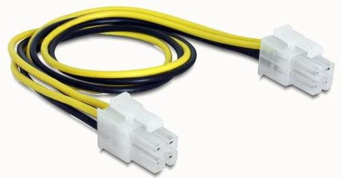 Startech ATX 4-Pin P4 verleng Kabel 20CM ATXP4EXT (Nieuw), Computers en Software, Pc- en Netwerkkabels, Nieuw, Ophalen