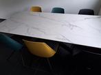 Trendhopper eettafel met zes Xooon stoelen, Huis en Inrichting, Ophalen, 200 cm of meer, 50 tot 100 cm, Zo goed als nieuw