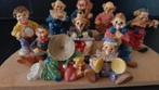 Beeldje clown - orkest, Verzamelen, Beelden en Beeldjes, Ophalen of Verzenden, Gebruikt, Mens