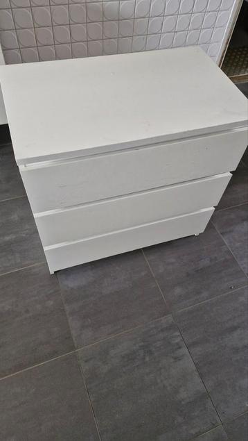 Ikea malm 3 ladenkast Gebruikt 