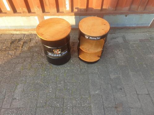 Barrel Hertogjan, bijzettafel, drankkastje, olievaten 60l, Huis en Inrichting, Kasten | Vitrinekasten, Nieuw, Minder dan 100 cm