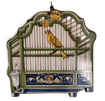 Vogelkooi plaque beschikbaar voor biedingen