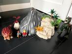 playmobil 5230 vulkaan met dino, Kinderen en Baby's, Speelgoed | Playmobil, Complete set, Gebruikt, Ophalen