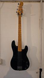 Squier Precision Bass Zwart, Ophalen, Gebruikt, Elektrisch