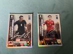 2 Gesigneerde Spelerskaarten - Özil & Xavi, Ophalen of Verzenden, Gebruikt, Overige sporten, Spelerskaart