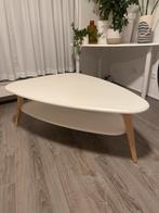 Mooie witte koffietafel - La Redoute JIMI, Huis en Inrichting, Tafels | Salontafels, Ophalen, Kunststof, Gebruikt, 50 tot 100 cm