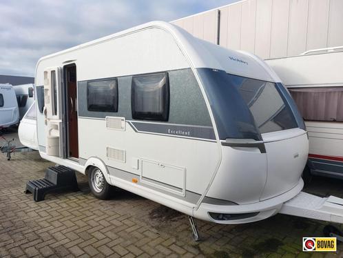 Hobby Excellent 455 UF 2016 Voortent + Luifel, Caravans en Kamperen, Caravans, Bedrijf, tot en met 4, 1000 - 1250 kg, Rondzit