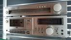 SONY CASSETTEDECK TC-K45 ZILVER & TUNER ST-A30L (1979)., Ophalen of Verzenden, Enkel, Sony