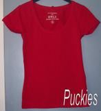 *SALE* Rood Only dames shirt maat XS *NieuW*, Kleding | Dames, T-shirts, Only, Nieuw, Ophalen of Verzenden, Korte mouw
