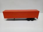 DAF Eurotrailer Lion Toys / Lion Car - Oranje - Schaal 1:50, Ophalen of Verzenden, Zo goed als nieuw, Bus of Vrachtwagen, Lion Toys