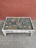 Vintage salontafel gemaakt van oude printplaten, Huis en Inrichting, Ophalen of Verzenden