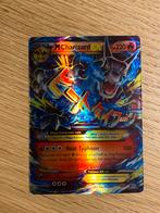 M Charizard EX Zeldzame Pokémon Kaart, Ophalen of Verzenden, Zo goed als nieuw, Losse kaart, Foil