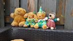 Partij vintage knuffels beren, clowns, jaren 70, 80, 90. S17, Tweedehands verkoop, Tweedehands verkoop, Gebruikt, Overige typen