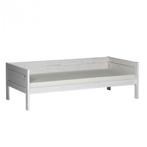 Basisbed whitewash Lifetime (90x200), Ophalen, Zo goed als nieuw, Hoogslaper