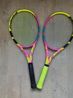 2 x Babolat Pure Aero Rafa 290 L4 GRIP 4 Tennisrackets, Sport en Fitness, Tennis, L4, Ophalen of Verzenden, Zo goed als nieuw