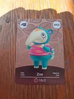 Animal Crossing amiibo - Zoe 442, 1 speler, Ophalen of Verzenden, Nieuw, Vanaf 3 jaar