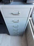 Archiefkast grijs, Huis en Inrichting, Kasten | Roldeurkasten en Archiefkasten, Ophalen, Minder dan 50 cm, Zo goed als nieuw, Minder dan 100 cm