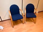 Heerlijke IKEA stoelen, donkerblauw, Huis en Inrichting, Stoelen, Blauw, Twee, Gebruikt, Ophalen