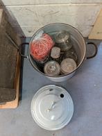 Weckketel weckpan met ong. 75 weckpotten, Ophalen, Gebruikt, Overige typen