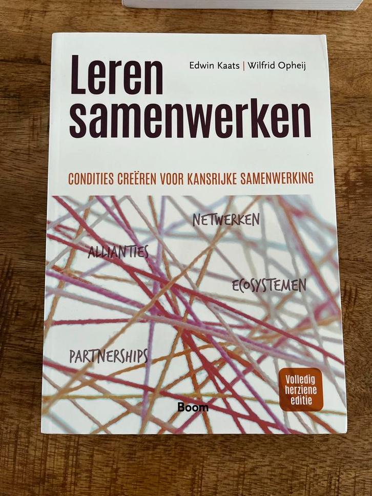 Leren Samenwerken - Kaats & Opheij, Boeken, Economie, Management en Marketing, Zo goed als nieuw, Management, Ophalen of Verzenden