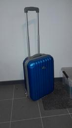Hardcase handbagage koffer klein hand bagage hard blauw, Blauw, Ophalen of Verzenden, Zo goed als nieuw, 60 tot 80 cm