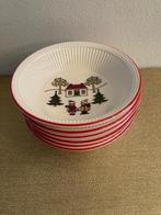 Compote schaaltjes witte huis Wedgwood Windsor Christmas, Huis en Inrichting, Keuken | Servies, Nieuw, Ophalen of Verzenden, Schaal of Schalen