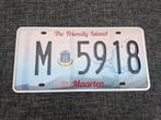 Kentekenplaat Sint Maarten nummerbord Nummerplaat License pl, Ophalen of Verzenden, Gebruikt, Auto's