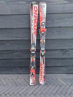 Race Atomic Atlantic ski's 125-10 cm. kl.Rood zwart zilver., Gebruikt, 100 tot 140 cm, Ophalen of Verzenden, Atomic