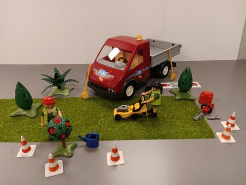 Playmobil 99982 BOUW BUS Bloemen en Planten poppetjes 19,50, Kinderen en Baby's, Speelgoed | Playmobil, Gebruikt, Complete set