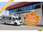 Sunlight T69 LC - 140PK - 9775KM - FACE 2 FACE QUEENSBED, Caravans en Kamperen, Campers, Chemisch toilet, Sunlight, Ringverwarming