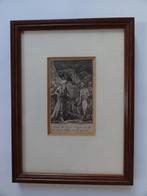 gravure aftocht keizerlijke Duitse troepen 18e eeuw Malvieux, Antiek en Kunst, Kunst | Etsen en Gravures, Verzenden