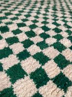 Checkboard vloerkleed green, Beige, Ophalen of Verzenden, Zo goed als nieuw