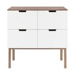 NIEUW! Kidsmill Sepp Commode Wit / Beuken, Ophalen, 50 tot 70 cm, Nieuw, 100 cm of meer
