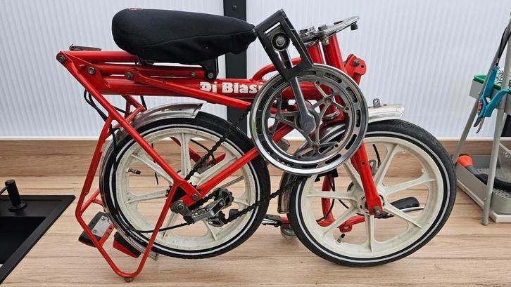 Di Blasi Super Compacte Vouwfiets - Uniek Vouwsysteem, Fietsen en Brommers, Fietsen | Vouwfietsen, Gebruikt, Heren, Overige merken