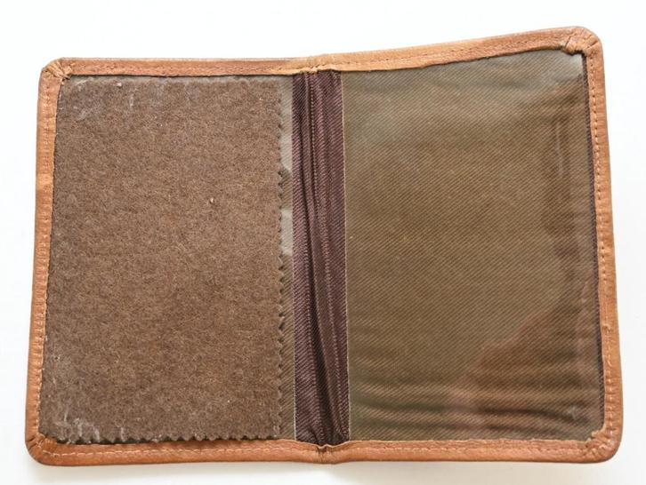 Leren 'Wehrmacht-Ausweis' Sleeve, Verzamelen, Militaria | Tweede Wereldoorlog, Landmacht, Overige typen, Duitsland, Verzenden