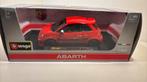Fiat abarth 500 red Bburago 1.24, Ophalen of Verzenden, Bburago, A, A