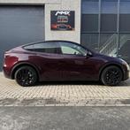 Tesla Model Y Long Range AWD MiG + MMX PACK, Auto's, Tesla, Adaptive Cruise Control, Gebruikt, Zwart, Overige carrosserieën
