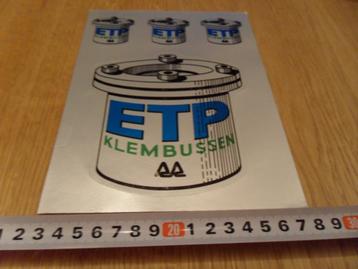sticker ETP Klembussen  beschikbaar voor biedingen