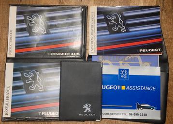 Peugeot 405  ('87-'96) handleiding + div mapjes  beschikbaar voor biedingen