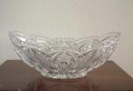 grote gave ovale glas of kristal schaal fruitschaal, Ophalen of Verzenden, Kristal, Overige typen