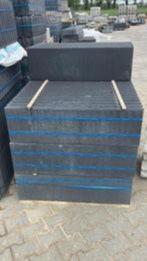 Betonband 6x30x100 antraciet, Klinkers, Nieuw, Ophalen of Verzenden, 10 m² of meer